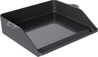 Rösle Barbecue Plancha Grilling Plate - 46.5 x 36.5 cm - Black