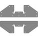 Topcar – Kit Semelle Sol Faible Pour Pont Élévateur – Kssf – Pour P2c4auto Et P2c4prm – Livraison Par Transporteur Spécialisé