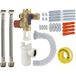 Noyon&thiebault Groupe de sécurité siège inox NF droit + kit raccordement / fixation