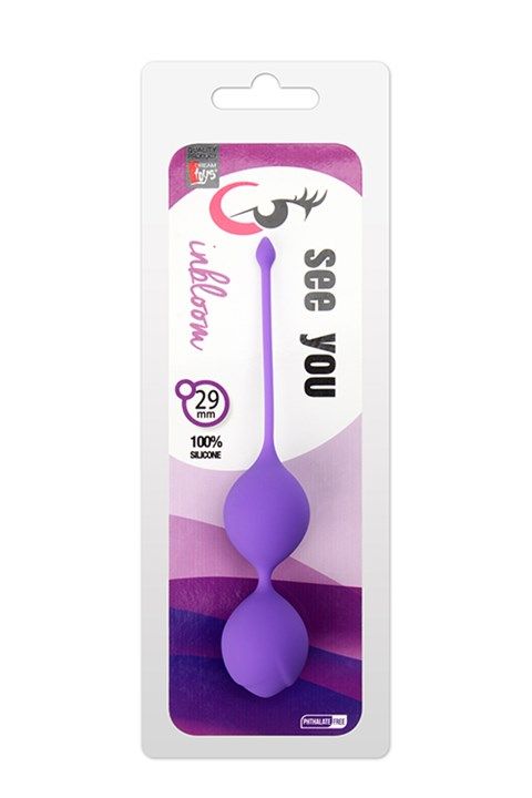 DreamToys See You In Bloom duo ballen 29mm - Paars - 8719325086669