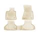 OMAC 1221444BG Beige tapis ensemble, Caoutchouc
