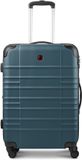Wenger Amplar Evo 4 wielen Trolley M 65 cm met uitbreidingsplooi - Harde bagage - Combinatieslot - petrol