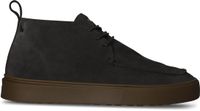 Blackstone bottines à lacets en daim - anthracite