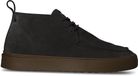 Blackstone bottines à lacets en daim - anthracite