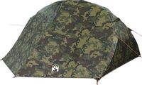 vidaXL Tunneltent 514 x 465 x 187 cm Polyester Glasvezel Camouflage