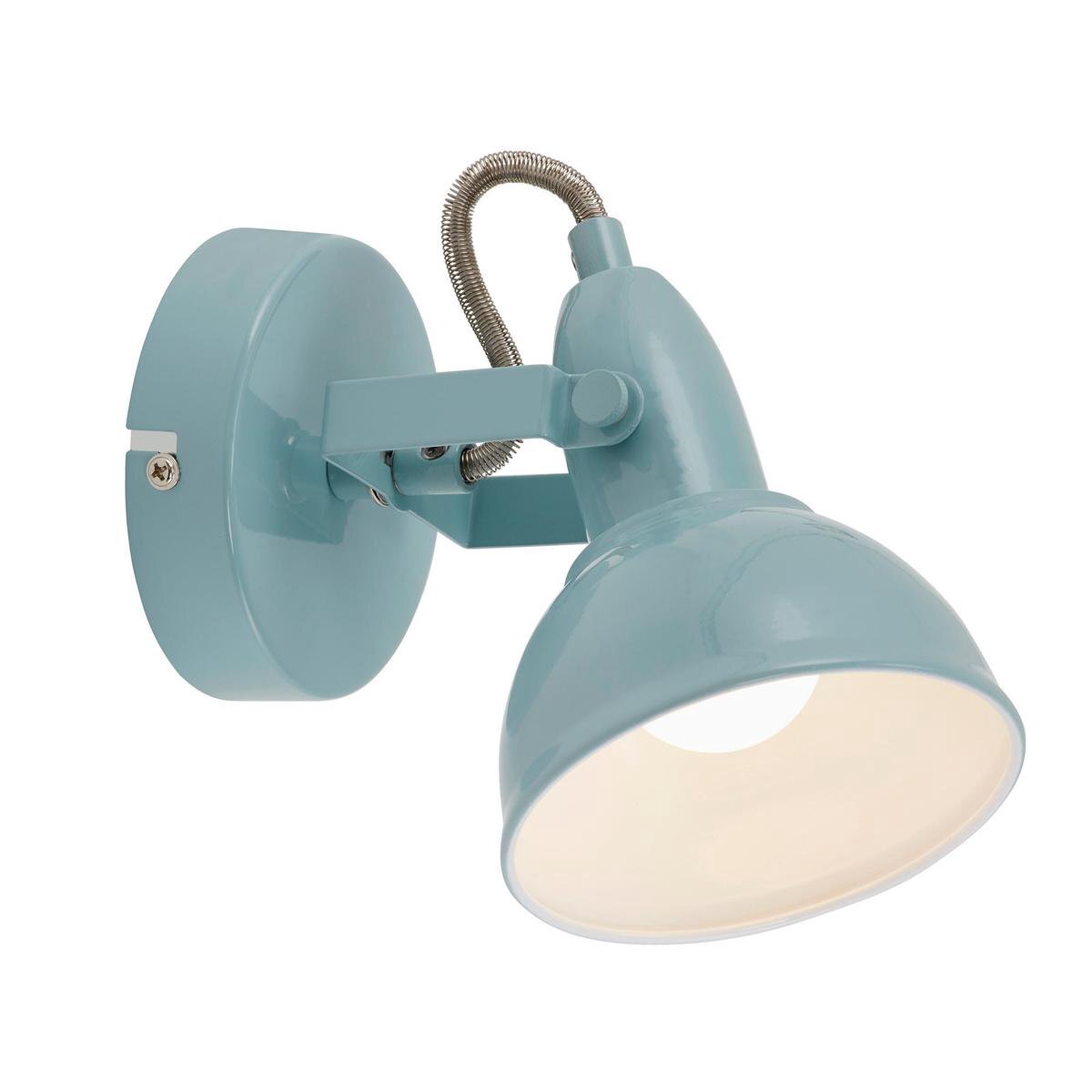 Briloner Leuchten SOFT Wandlamp - E14 - Metaal - 156 x 10 cm - Mint Wit