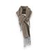Bellerose Écharpe Milan carreaux beige