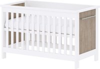 Cabino Babybed / Ledikant Noël 60x120 cm - Wit / Eiken