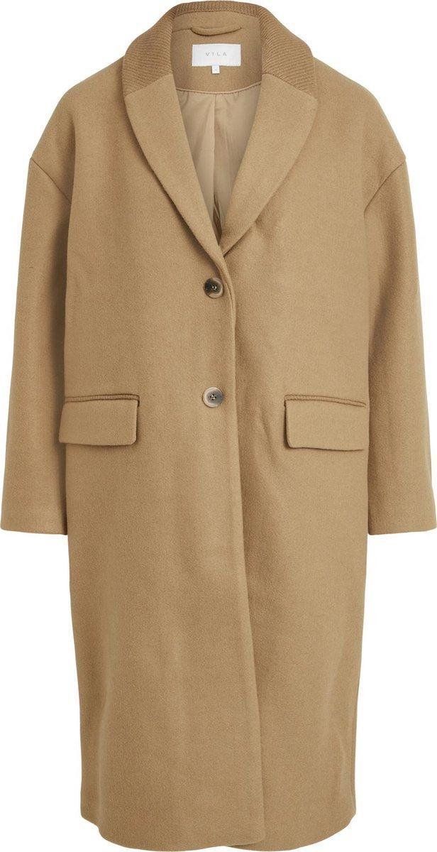 Vila VICALLEE WOOL COAT/SU Dames Jas - Maat 42 - 5713786665855
