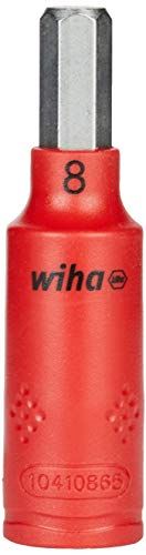 Wiha 246248 Series 246 1/4 inch Bit Socket Drive, 8 x 65 mm