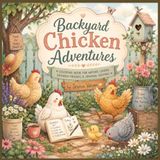 Backyard Chicken Adventures: Relax and Color with Adorable Chickens, Chicks and Backyard Chickens