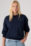 Levi's sweat-shirt à col rond - Femme - L - Bleu / Navy Blazer