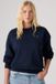 Levi's sweat-shirt à col rond - Femme - L - Bleu / Navy Blazer