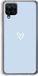 Case Company® - Samsung Galaxy A12 Case - Small Heart Blue - Soft Cover