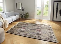 Perzisch tapijt Moud Barash - antraciet/multi 140x200 cm