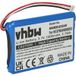 Garmin Vhbw - Batterie Compatible Avec Garmin Edge Touring, Touring Plus, 800, 810 Gps, Appareil De Navigation (1000mah, 3,7v, Li-ion)