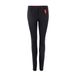 Alberto Broek Tina Zwart Print, gris foncé/noir