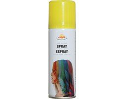 Fiestas Guirca Carnaval Haarverf Spray - Geel - 125 ml