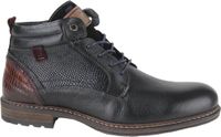 Australian Conley Leather Zwarte Veterboots