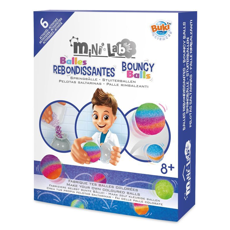 Buki Mini Lab Bouncy Balls - 8+ jaar