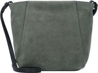 LIEBESKIND BERLIN Leren Schoudertas Chudy Suede Hobo Bag Cypress Green