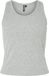 PIECES Dames PCANIBI SL BRA TOP NOOS BC Blouse Mouwloos Viscose Elastaan Grijs XS