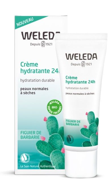 Weleda 24H Hydraterende Gezichtscrème - Vijgencactus - 30ml
