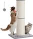 Feandrea Poteau griffoir pour chat - 85 cm de haut - XXL - Sisal - Gris