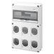 Gewiss Q-DIN 14 TE - 6 FLENSEN IEC 309 16/32 A IP44/67 - IP65, GW68008N