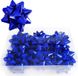 Rosettes adhésives, 11 cm, bleu marine, 12 pièces par paquet.