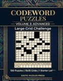 Codeword Puzzles Volume 3: Advanced: Advanced Large-Grid Puzzles