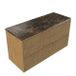 Saniclass Meuble de salle de bain - 120x45x63cm - Plateau en pierre naturelle Noche dark emperador - sans robinetterie - 4 tiroirs - chêne mat naturel (bois) SW1420807/SW1242391