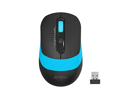 A4Tech A4 Tech Fg10 Nano Wireless Optisch 2000 Dpi Mouse, Blauw