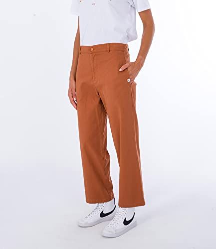 Hurley Twill Straight Leg Pants