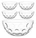 Leonardo CUCINA OPTIC Kommenset Rond Glas Transparant 5 stuk(s)