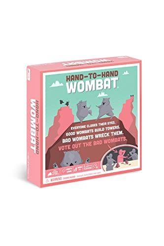 Exploding Kittens Hand to Hand Wombat - Card Games for Adults Teens & Kids - Fun Party Games