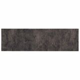 vidaXL Keuken Tapijt zwart beton 150 x 45 cm 100% Polyamide Wasbaar