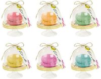 Talking Tables Truly Alice Cake Domes set van 6 gekleurde mini taartplateautjes