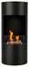 EstiloHome Oslo 95 cm Cheminée bioéthanol noire