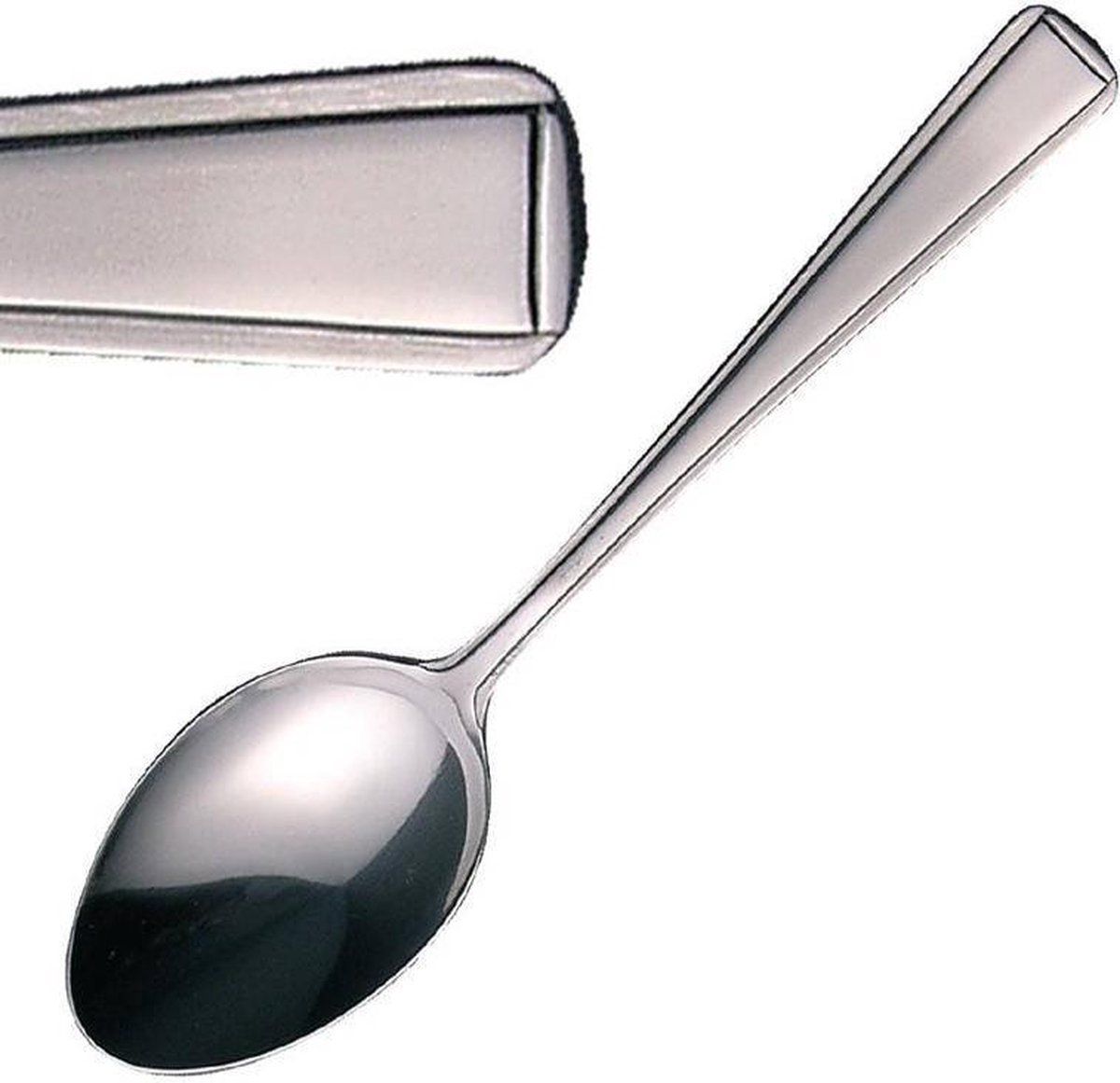 Olympia Harley Theelepels - 12 stuks - RVS