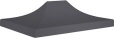 Prolenta Maison Exclusive Partytentdak, 4x3 meter, antraciet, 270 g/m²