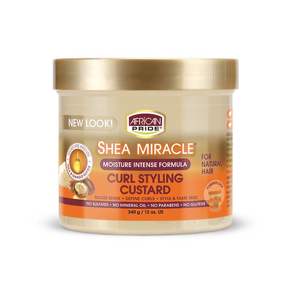African Pride Shea Miracle Curl Styling Custard 340ml