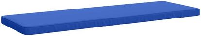 vidaXL - 1-delig - Coussin de banquette - VUGHT - 100% Polyester - Bleu royal