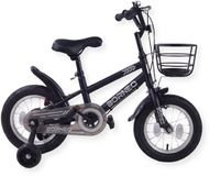 Buxibo Kinderfiets Borneo - 12 Inch - Zwart