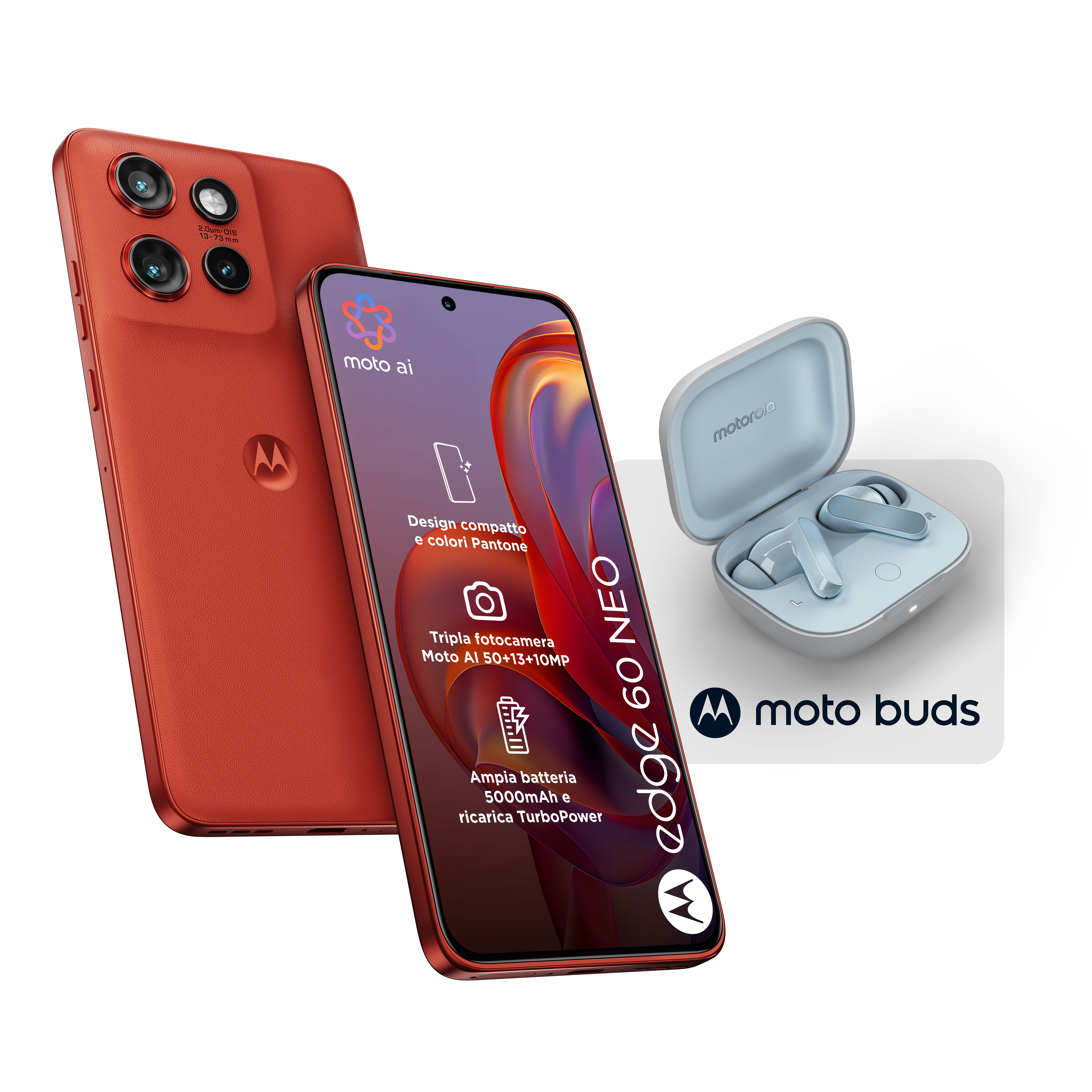 Motorola Edge 60 Neo 8GB/256GB Rood