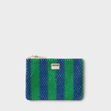 Wouf - Mistral Pouch - Organizer - Blauw/Groen - Gehaakt