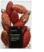 Decoris Dennenappel kunststof L9b5h14 cm rood 12 st