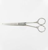 Holland Animal Care Hofman Animal Care Excellent Veemerkschaar smal - Gebogen paard Toiletteerschaar - trimmer voor paard - 19cm lang
