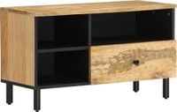 Maison Exclusive - meuble TV, 80x33x46 cm, manguier massif