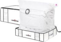 Compactor Set 2 x Vacuüm opbergtas Wit 50 x 65 x 15.5 cm